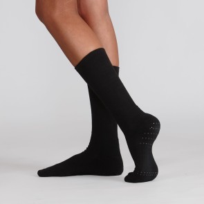 Silky Dance Compressie Danssokken met Antislip zwart
