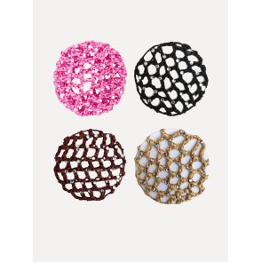 Alista Dancer Basics Gehaakt Haarnetje met Strass