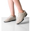 Suny Anna Kern 180 Beige Dames Danssneakers met Splitzool met een perfecte pasvorm