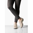 Suny Anna Kern 180 Beige Dames Danssneakers met Splitzool voor binnen en buiten