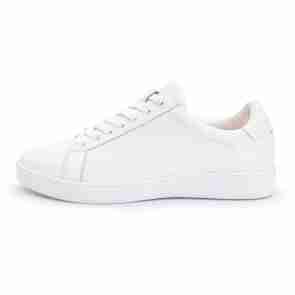 Suny Anna Kern 7425 Witte Nappa Leer Sneakers met volledige zool