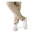 Suny 7420 Suede Wit-Beige Danssneakers met Volledig Zool voor heren