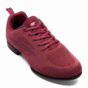 Rumpf Zuma RU1567 Unisex Danssneakers met Splitzool Bordeaux rood