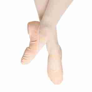 Papillon PK1014 Stretch Canvas Balletschoenen voor Kinderen Splitzool Roze