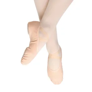 Papillon PK1014 Stretch Canvas Balletschoenen voor Kinderen Splitzool Roze