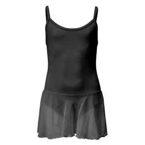 Papillon zwart balletpakje met rokje voor kinderen PK4051