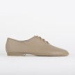Rumpf RU1260 Jazzschoenen met Doorlopende Suede Zool huidskleurig leer