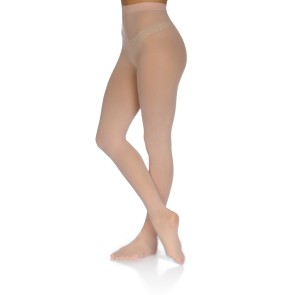 Papillon Roze Balletpanty met Voet PA6000