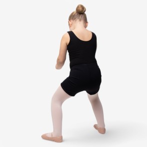 Papillon PK3007 zwarte Korte broek voor dansen meisjes