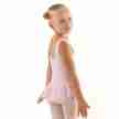 Alista Dancer Basics Ballerina roze balletpakje met rokje en spaghettibandjes
