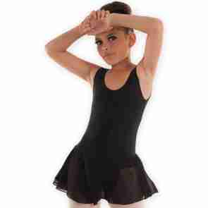 Alista Dancer Basics  Donna Zwart Balletpak met Rokje voor Kinderen