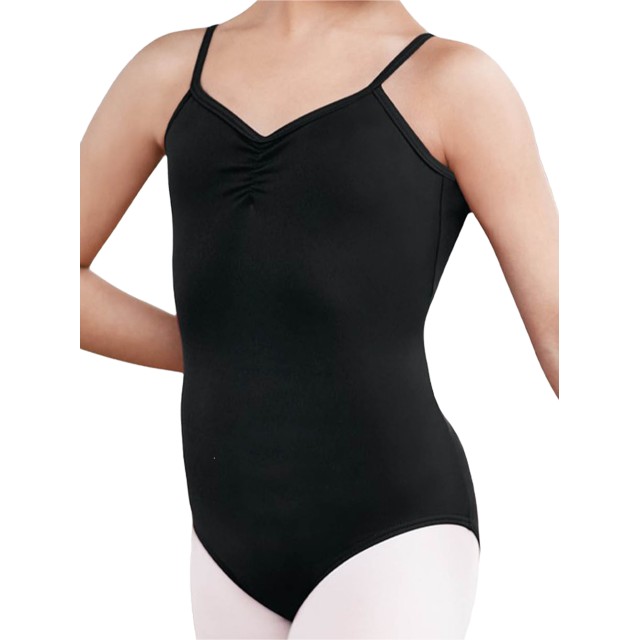 Alista Dancer Basics Odette Zwart Balletpakje met spaghettibandjes