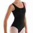 Alista Dancer Basics Rondo zwart balletpak voor dames katoen