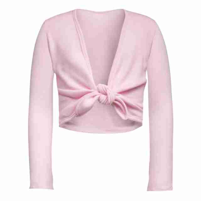 Alista Dancer Basics Cardigan roze knoopvestje voor Kinderen
