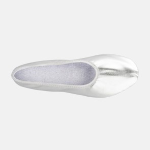 Rumpf 0051 zilver Gymnastiekschoenen voor buikdansen kunstleer