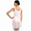 Rumpf RU3050 Chiffon Ballet Wikkelrok wit achter