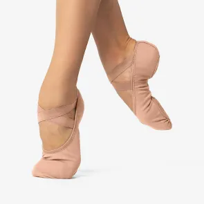 So Danca SD16 Unisex Balletschoenen van Elastisch Canvas sand