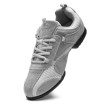 Rumpf Nero RU1566 Grijze lage Danssneakers voor Salsa en Latin