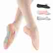 Balletschoenen van Leer met Doorlopende Zool Alista Elite Zalmroze
