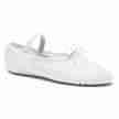 Rumpf 1001 lederen Balletschoenen voor kinderen wit