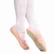 Rumpf 1001 lederen Balletschoenen voor kinderen zalmroze