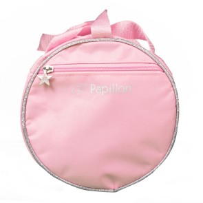 Papillon 18pk9910 Meisjes ballettas ballerina tasje zilver roze