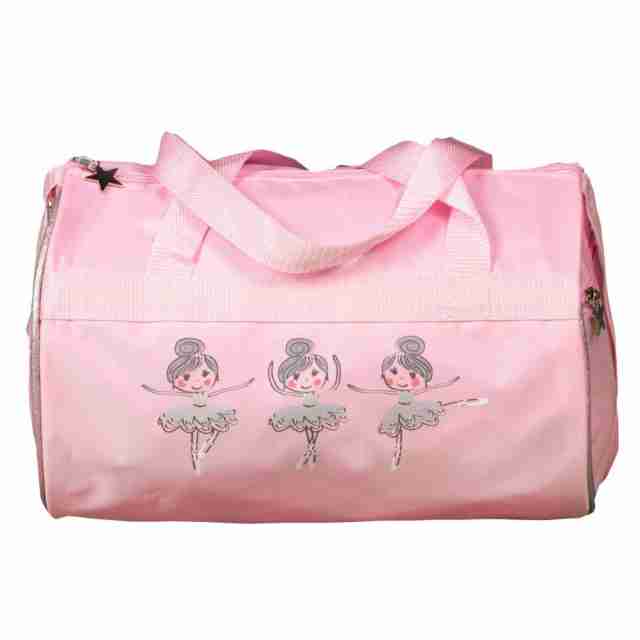 Papillon 18pk9910 ballettasje roze met zilver schoudertas
