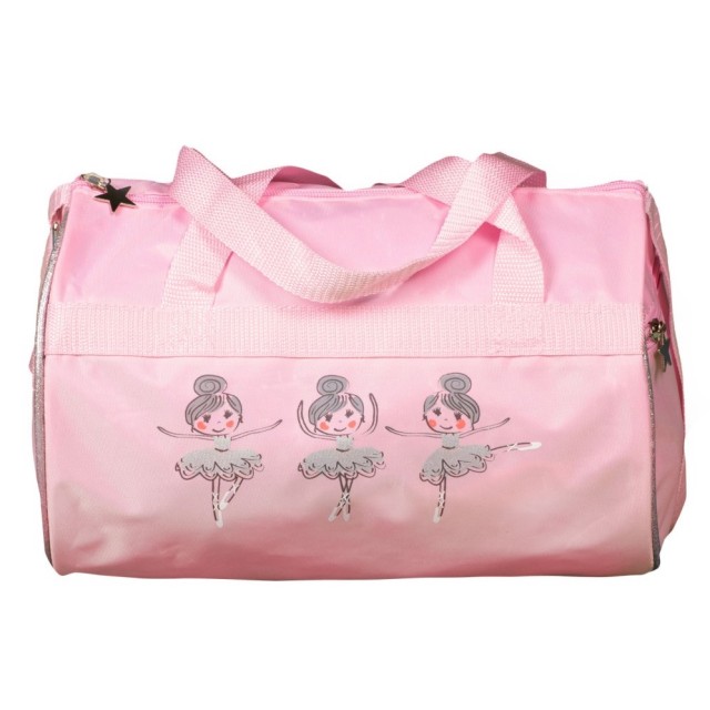 Papillon 18pk9910 ballettasje roze met zilver schoudertas