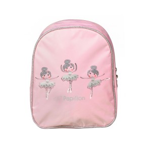 Papillon 18pk9911 roze rugzak voor meisjes ballet met ballerina print