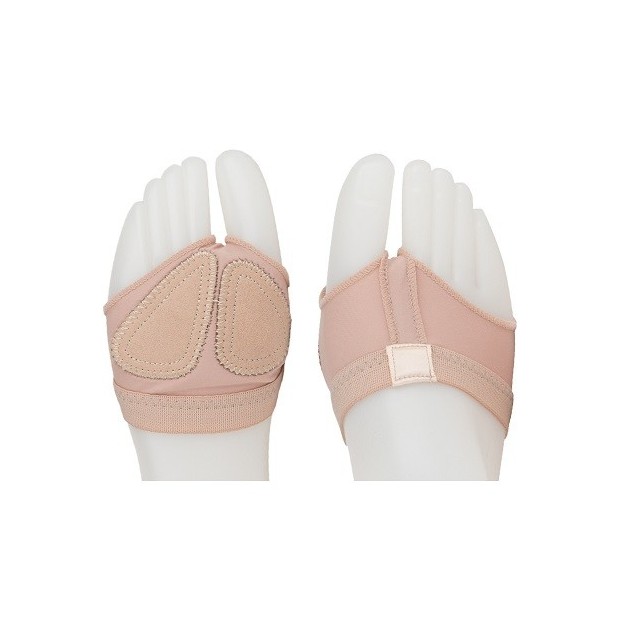 Rumpf 410 nude dansvoetjes met suede pads