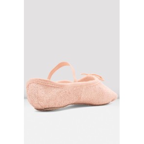 Bloch Meisjes Glitter Balletschoen S0291G roze