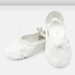 Bloch Meisjes Glitter Balletschoen S0291G wit
