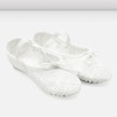 Bloch Meisjes Glitter Balletschoen S0291G wit