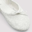 Bloch Meisjes Glitter Balletschoen S0291G wit