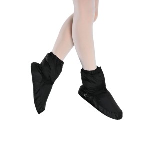 Ballet Opwarm Bootie zwart