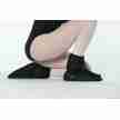 Dansez-Vous zwarte Warm-Up Booties met bandje
