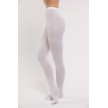 Dansez-Vous P100 footed balletpanty platte taille kinderen wit
