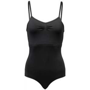 Papillon Zwart balletpak voor dames - Spaghettibandjes - Pinch - Ingebouwde sporttop -  PA4005