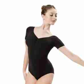 Alista Dancer Basics  Etude Zwart Balletpak voor Dames met Korte mouwen