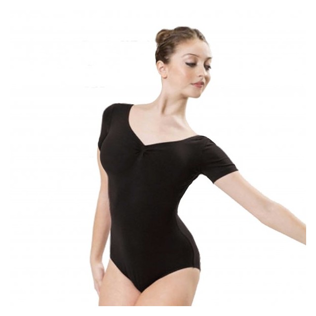 Alista Dancer Basics Etude Zwart Balletpakje Korte Mouw voor volwassenen