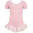 Papillon Roze balletpakje voor meisjes - Mouwtjes - Glitterrokje - 12PK4043