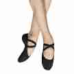Bloch S0284M canvas balletschoenen stretch met splitzool zwart