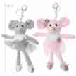Alista Ballerina Muis Sleutelhanger