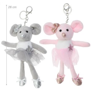 Alista Ballerina Muis Sleutelhanger