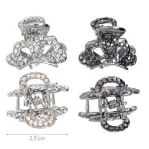 Alista Dancer Basics  Alista F170252 Haarclip Kroontje met Strass