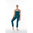 Dansez-Vous Softy Warm-Up jumpsuit voor volwassenen zeegroen