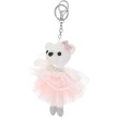 Alista Dancer Basics Alista Ballerina Beertje met Tutu Sleutelhanger met glitters