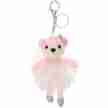 Alista sleutelhanger ballet knuffelbeer roze F490274/2