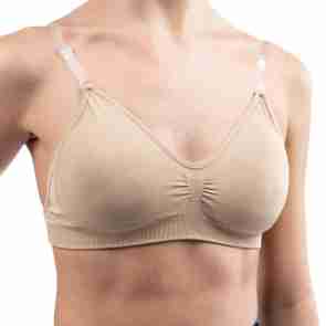 Silky Dance Clear Back Bra BH-Top met Verwijderbare Vulling