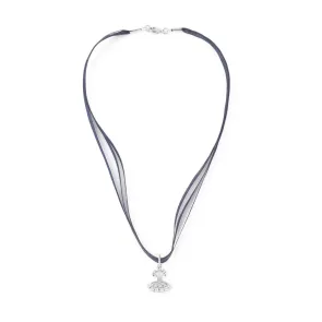 Rumpf Gekleurde Satijnen Ketting met Tutu Hanger